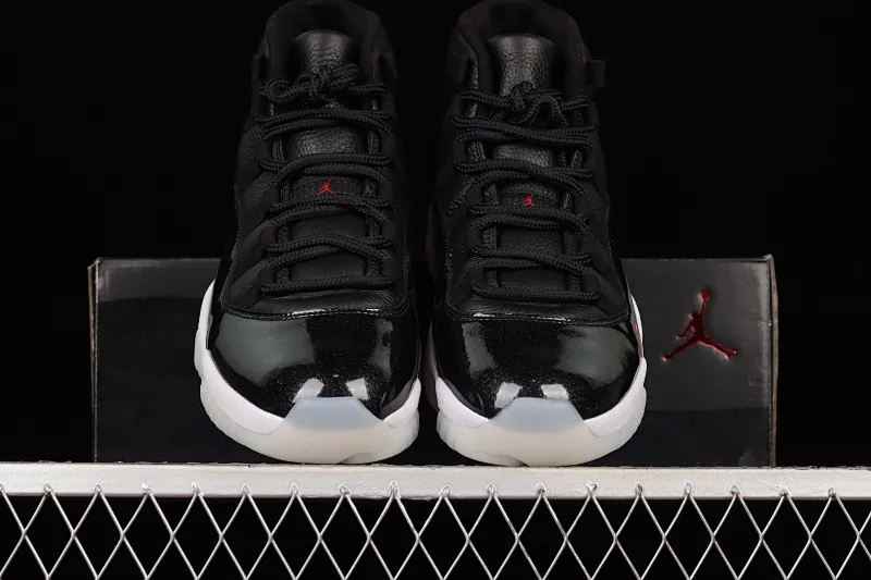 All categories Air Jordan Jordan series basketball shoes Air Jordan 11 F version Air Jordan 11 "72-10" AJ11 Joe 11 Devil basketball shoes first layer genuine carbon 378037-002